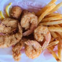 Shrimp & Chicken Tenders · 3 Jumbo Shrimp & 4 Chicken Tenders