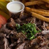 Shawarma Plate · Chicken or meat. Served With One Side Of Your CHOICE