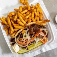 Gyro · All Phillies are served with Grilled Mushrooms, Onions, Lettuce, Tomatoes and Mayo, Served o...