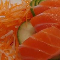 Sashimi À La Carte · Choose one type and receive three pieces of sashimi with pickled white ginger and wasabi. Pr...