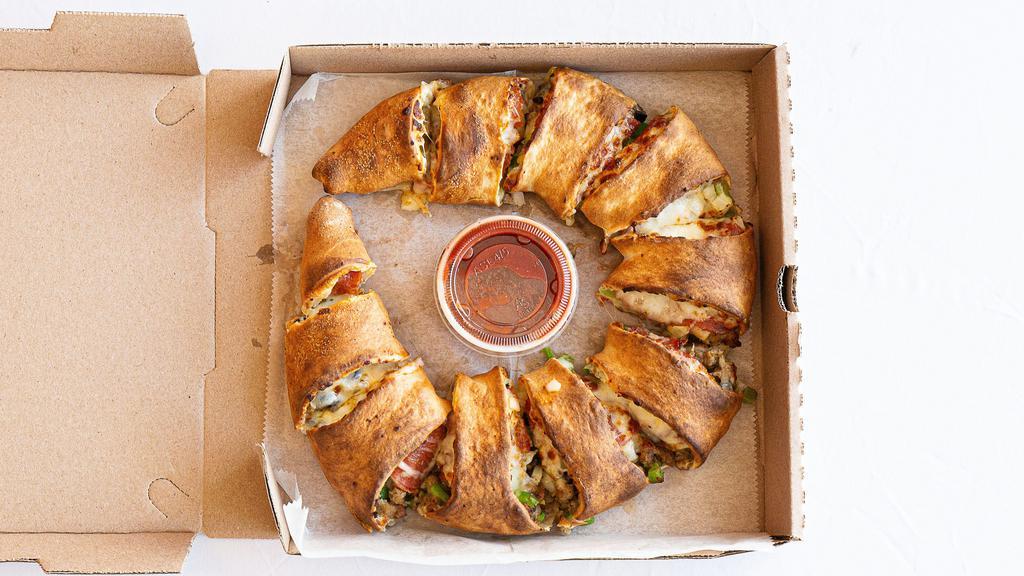 Build Your Own Calzone · Choose your own toppings!