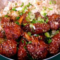 Korean Bon Bon Wings Full Order (8 Wings) · Tangy, sweet & spicy over rice.