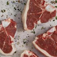 Halal Baby Goat Loin Chops · Sold by Weight. 

Our bone-in loin chops come from lambs that were raised free-range, grazin...