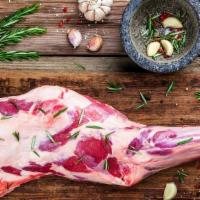 Halal Whole Baby Lamb Leg 5Lbs · Sold by Weight (Minimum order of 5lbs). 

Our high-quality Baby Lamb Leg provides the most t...