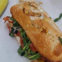 The Vinnie Sandwich · Capicola, Pepperoni, Salami, Pepperoncini, Mozzarella