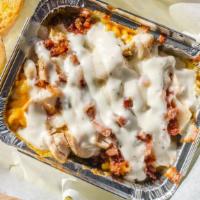 Medium Chicken Bacon Ranch Mac  N Cheese By Joey'S G Mac N Cheese · By Joey G's Mac n Cheese. Cheddar, mozzarella and seasoned baked chicken breast. Topped with...