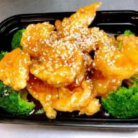 Sesame Shrimp                                                      芝麻虾 · 