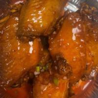 Buffalo Wings (8) · Hot and spicy.