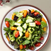 Homey Salads · Lettuce, tomatoes, and onion served with your choice dressing.