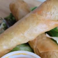 Fried Spring  Roll 2Pcs · Vegetable and clear noodle.