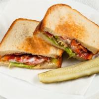 Classic B.L.T.  · Choice of Bread with Bacon Lettuce, Tomatoes & Mayo.