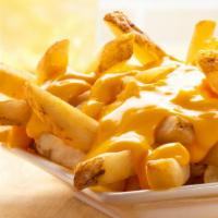 Cheese Fries · French Fries with Cheddar cheese on the side