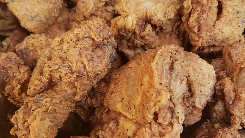 B&B'S Famous Fried Chicken-Dinner
 · B&B's Famous Fried Chicken. Perfectly Seasoned with Our Secret Herbs and Spice, Marinated Overnight. Fried to Order & Served Hot, Fresh & Crispy. Comes with Your Choice of 2 Kitchen Sides and Roll or Cornbread.