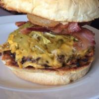 Cheddar Bacon · Stuffed with Cheddar cheese and bacon topped with caramelized onions. Consuming raw or uncoo...
