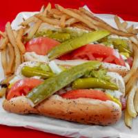 Daily Special · 2 hot dogs & fresh cut fries.