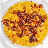 Bacon Mac & Cheese · Our creamy, delicious mac & cheese topped with bacon.