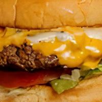 Single Cheese Steakhouse Burger · 