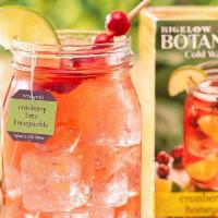 Cranberry Lime Honeysuckle · Botanical infused water with tart cranberry, a splash of lime and a touch of sweet honeysuck...