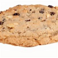 Gourmet Oatmeal Raisin Cookies, With Walnuts · Made with hearty oats, plump raisins and tender walnuts.
