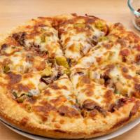 12” Med. Roma Specialty Combinations Pizza Combinations · Choose from any of our special pizza combinations. 
If you wish to choose your toppings, use...