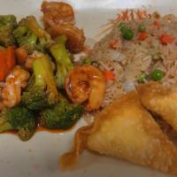 Chicken Or Beef Or Shrimp With Broccoli · 