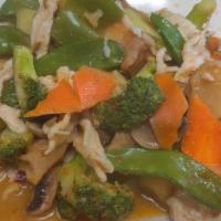 Green Curry With Chicken · (Spicy)
