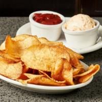 House Made Chips · House made chips served with a french onion dip.