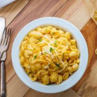 Mac N’ Cheese · Southern style, 5 cheese baked macaroni and cheese