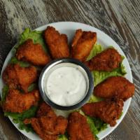 Hot Wings  · 10 pieces of crispy hot wings served with ranch