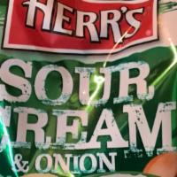 Herr'S Sour Cream & Onion 9Oz · 9 OZ BAG
