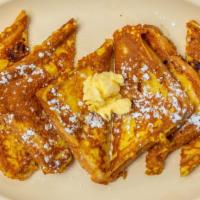 French Toast Griddle · Served with butter and syrup.