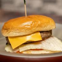Beef Burger · American Taste - Non-Spicy Beef Patty with Lettuce, Tomato, Cheese, Mayonnaise, and Ketchup ...