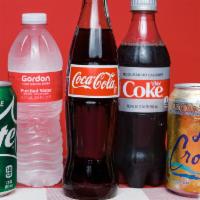 Can Soda · Winston's serves a variety of Coke products.
