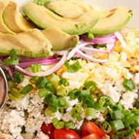 Cobb Salad · This protein-packed salad boasts an all-star lineup of roasted chicken, chopped hard-boiled ...