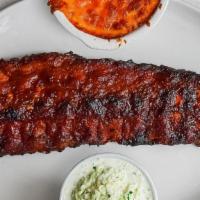 Bbq Baby Backs Full Slab · Full Rack of Carson’s legendary Barbecued BabyBack ribs slow smoked for hours in a genuine h...
