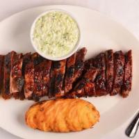 Bbq Rib Tips · Slow Smoke Barbecued char and chopped, spare rib ends. Rib Tip meal includes award winning C...
