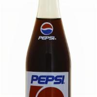 Pepsi Glass Bottle · 