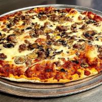 The Milwaukee Special · the classic - sausage, mushrooms, and onions.