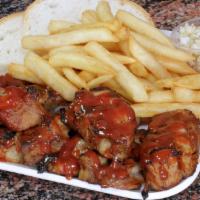 Ribtip Dinner · Our Fresh Famous Rib Tips are now at this location. Served with Fries and Bread, with our ho...