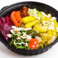 Vegetarian Bowl · Made with your choice of 2 extra fill its.