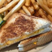 Grilled Cheese With Fries · An american classic.