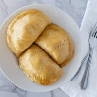 Meat-Pie · Baked dough packed with minced beef, carrots and potatoes filling.