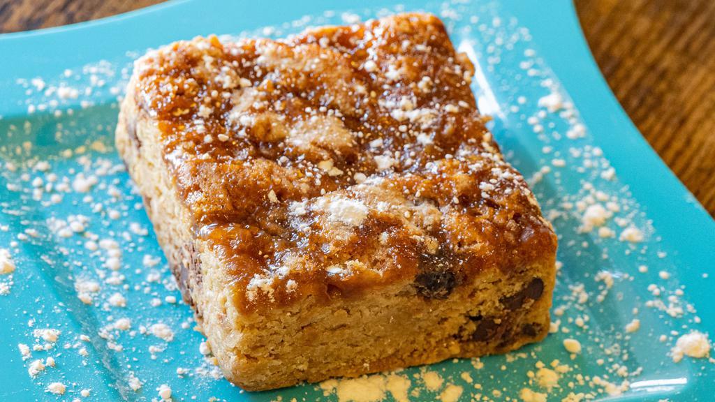 Tiff'S Famous Chocolate Chip Cookie Bars · Tiff's famous bars with goodness.