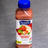 Naked Juice Strawberry Banana 15.2Oz · Combined favors of strawberries, apples, bananas and a hint of orange, you're sure to get yo...