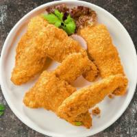 Tender Bender  · Chicken tenders breaded and fried until golden brown. Served with your choice of dipping sau...