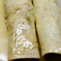 Cheese Steak Burrito · New! Two burritos filled with grilled steak and topped with cheese dip.