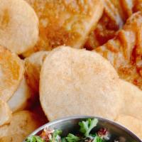 Pub Chips · Vegetarian, vegan. Lightly breaded, fried and served with your choice of honey mustard, BBQ,...
