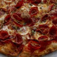 Pepperoni Pizza. · 