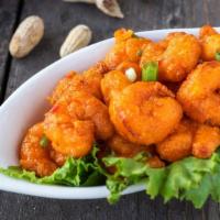 Southwest Shrimp · ½ lb. of shrimp fried and tossed in a spicy Southwest sauce.

Hamburgers, steaks, and seafoo...