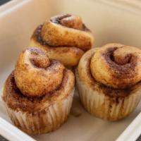 Baby Buns · Bite size rolls with your choice of one frosting flavor on the side. Does not include toppin...